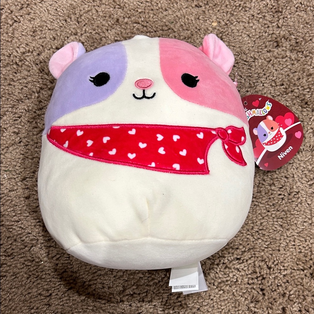 🟢Niven the Tri-Colored Guinea Pig Squishmallow.🟢